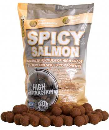 Spicy Salmon - Boilie potápivé 1kg 20mm
