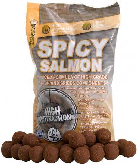 Spicy Salmon - Boilie potápivé 1kg  24mm