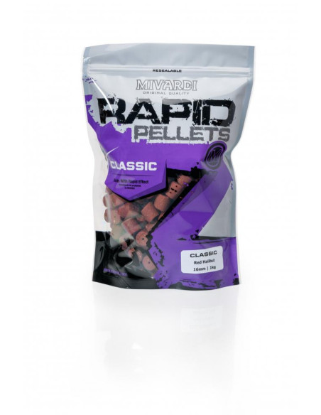 Rapid pelety - Classic Red Halibut (1kg | 12mm)