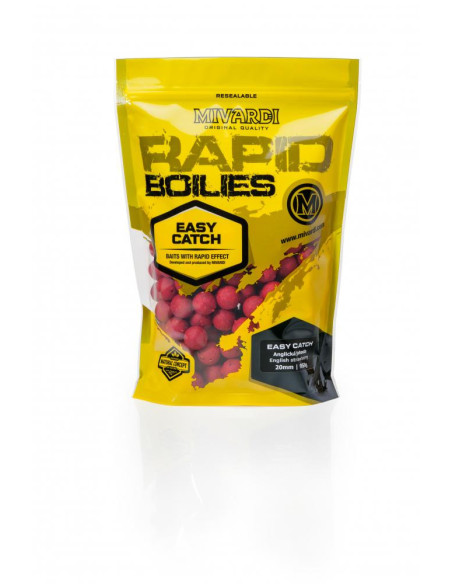 Rapid Boilies Easy Catch - Anglická jahoda (950g | 20mm)