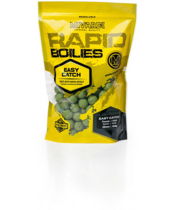 Rapid Boilies Easy Catch - Česnek + Chilli (950g | 20mm)