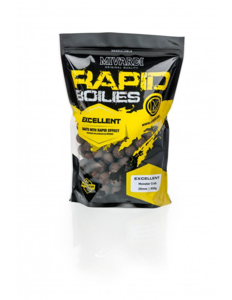 Rapid Boilies Excellent - Monster Crab (950g | 24mm)