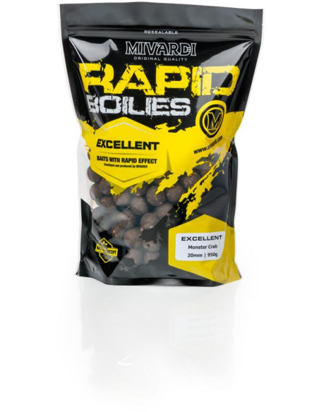 Rapid Boilies Excellent - Monster Crab (250g | 24mm)