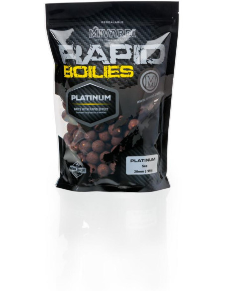 Rapid Boilies Platinum - Sea (250g | 20mm)