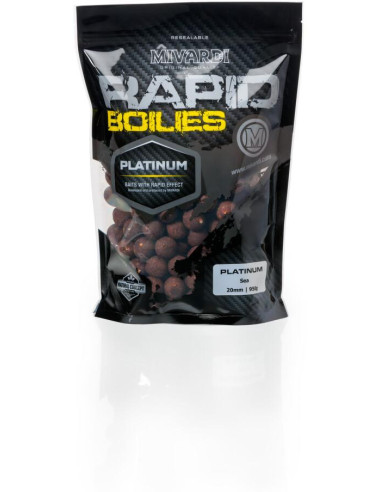 Rapid Boilies Platinum - Sea (250g | 24mm)