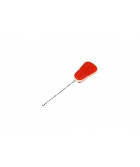 Boilie jehla CRU Baiting needle– Short clasp needle - Red