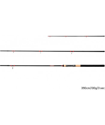 Delphin LEEDER Feeder + 2 špičky, 330cm/100g/3 díly