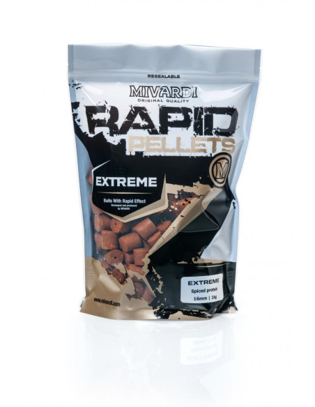 Rapid pelety Extreme - Spiced protein (1kg | 4mm)