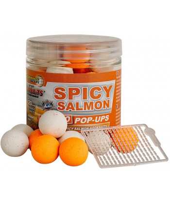 Spicy Salmon - Boilie FLUO plovoucí 80g 20mm