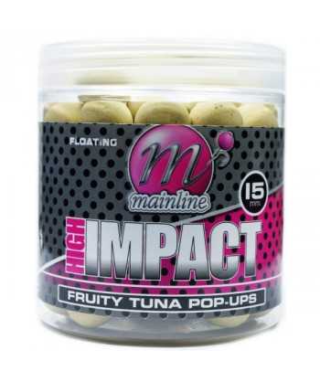 Mainline high impact boilies Fruity Tuna pop-ups 15 mm