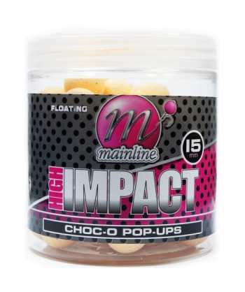 Mainline high impact boilies Choc-o pop-ups 15 mm