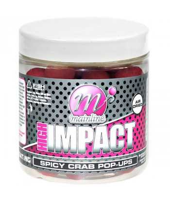 Mainline high impact boilies Spicy Crab pop-ups 15 mm