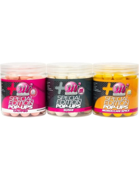 Mainline special edition boilies pop-ups Calypso 15 mm