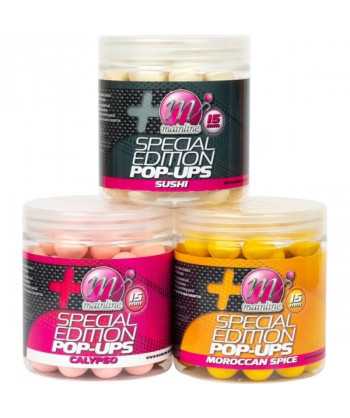 Mainline special edition boilies pop-ups Sushi 15 mm