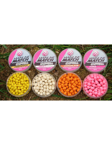 Mainline Match dumbell wafters Pineapple 8 mm