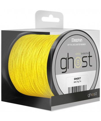 Delphin GHOST 8+1 / žlutá, 0,33mm 18,1kg 2000m