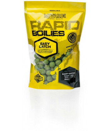 Rapid Boilies Easy Catch - Česnek + Chilli (3300g | 20mm)