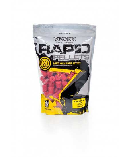 Pelety Rapid Easy Catch Jahoda 1 kg 16 mm