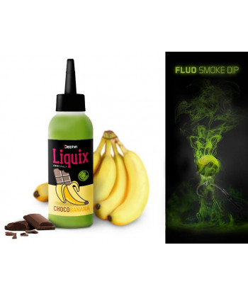 Fluo dip D SNAX LiquiX /100ml, Čokoláda-Banán