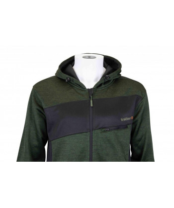 Trakker Mikina - Marl Fleece Back Hoody