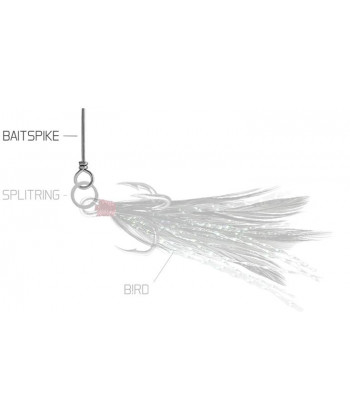 Nástrahový osten Delphin BAIT SPIKE, L/30mm/10ks