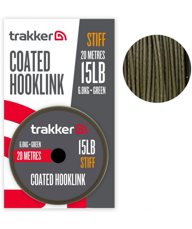 Trakker Návazcová šňůra Stiff Coated Hooklink 20m