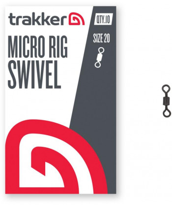 Trakker Obratlík Micro Rig Swivel vel. 20, 10ks