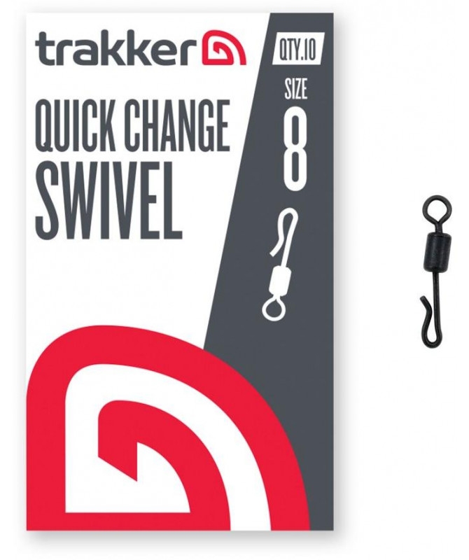 Trakker Obratlík Quick Change Swivel vel.8, 10ks