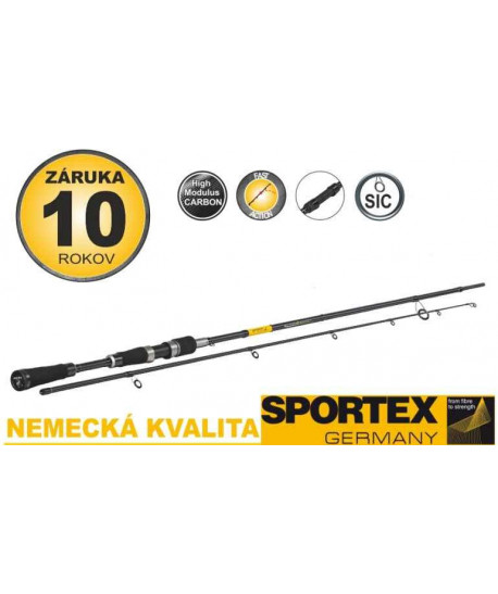 Přívlačové pruty Black Pearl GT-3 2-díl 240cm 80g