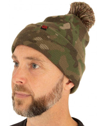 Trakker Kulich Camo Bobble Hat