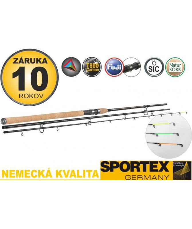 Xclusive Medium Light Feeder NT 390cm, 60-120g