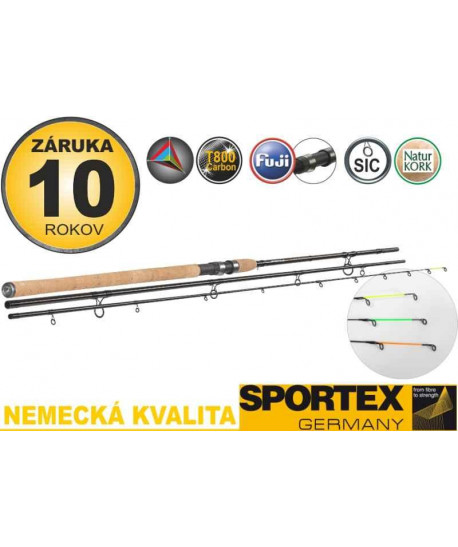 Xclusive Medium Light Feeder NT 390cm, 60-120g