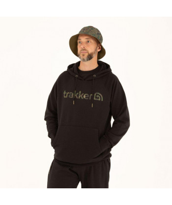 Trakker Mikina CR Logo Hoody Black Camo