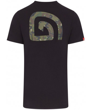 Trakker Tričko CR Logo T-shirt Black Camo