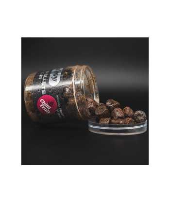 Squat Carp Amino Pellets in Dip Bloody Mulberry 15mm 180g