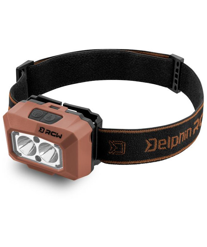 Čelová lampa Delphin RGW PRO UC