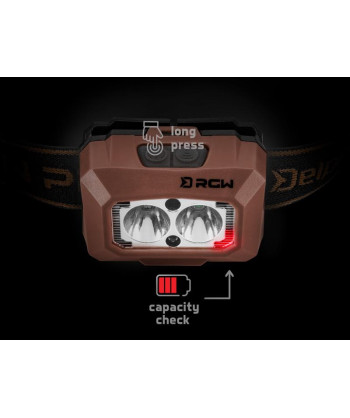Čelová lampa Delphin RGW PRO UC