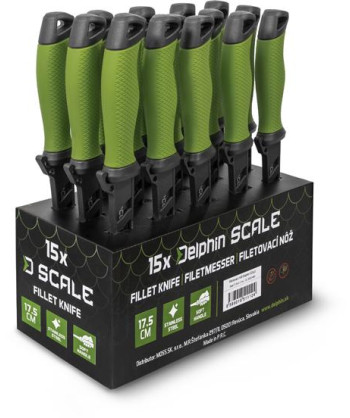 Filetovací nůž Delphin SCALE, čepel 17,5cm