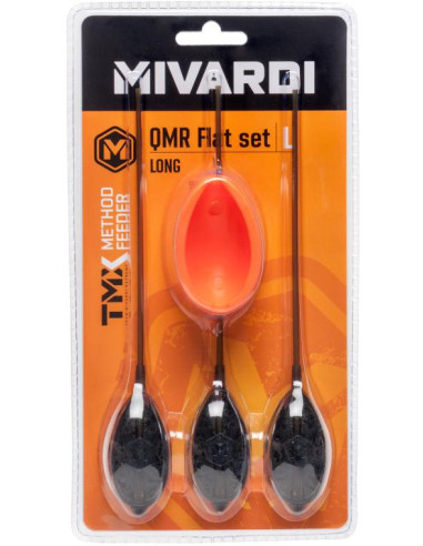 Method Feeder set QMR Flat L long (30g + 40g + 50g + mould)