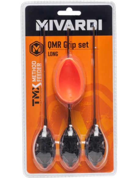 Method Feeder set QMR Grip L long (30g + 40g + 50g + mould)