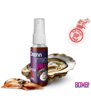 Dipovací sprej Delphin STINX SPRAY/30ml, Ústřice/Červený