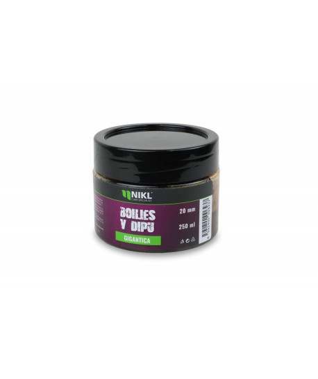 Nikl Boilies v dipu Gigantica 250g Nikl Boilies v dipu Gigantica 250g