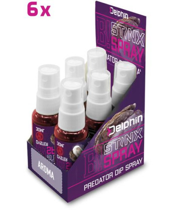 Dipovací sprej Delphin STINX SPRAY/30ml, Ústřice/Červený