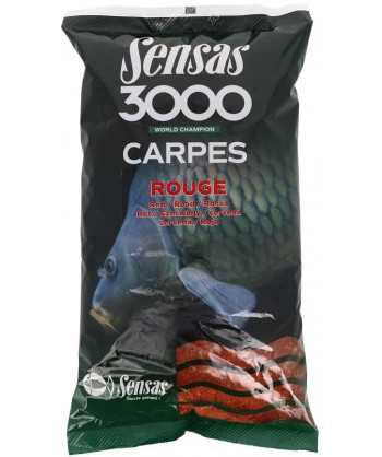 Krmení 3000 Carpes Rouge (kapr červený) 1kg