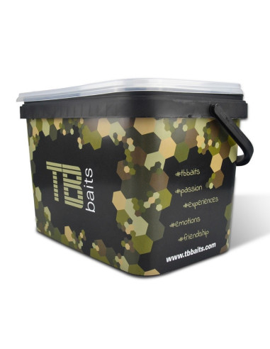 TB Baits Kbelík Hexa Camo 5 L