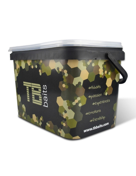 TB Baits Kbelík Hexa Camo 5 L