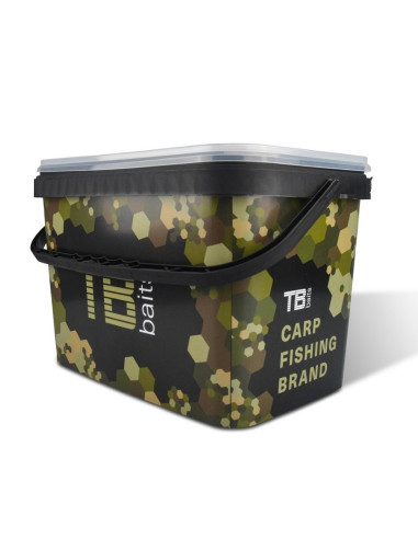 TB Baits Kbelík Hexa Camo 5 L