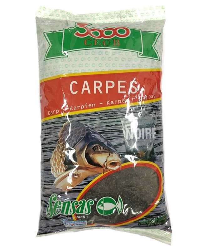 Krmení 3000 Club Carpes Noir (kapr černý) 1kg
