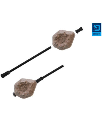 Olověná zátěž Delphin CyberBARBED TUBE, 70g