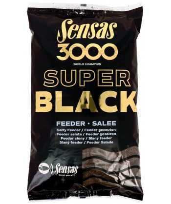 Krmení 3000 Dark Salty Feeder (feeder-černý-slaný) 1kg